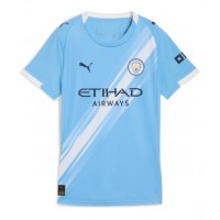 Stroje piłkarskie Manchester City Koszulka Podstawowej dla damskie 2025-26 Krótki Rękaw